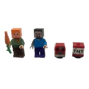 Lego - Minifigures - Minecraft - Alex and Steve TNT D1-54